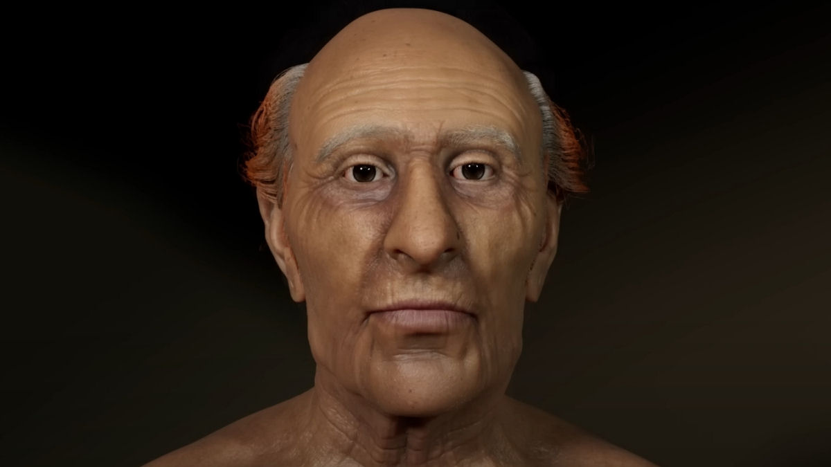 O rosto do fara Ramss II foi reconstrudo digitalmente