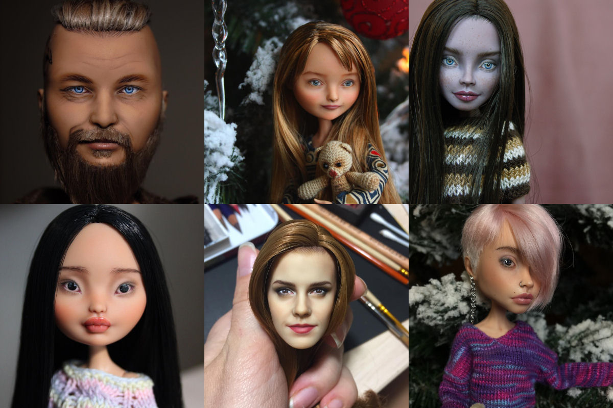 Os remakes espantosamente realistas de bonecas de uma artista ucraniana 01