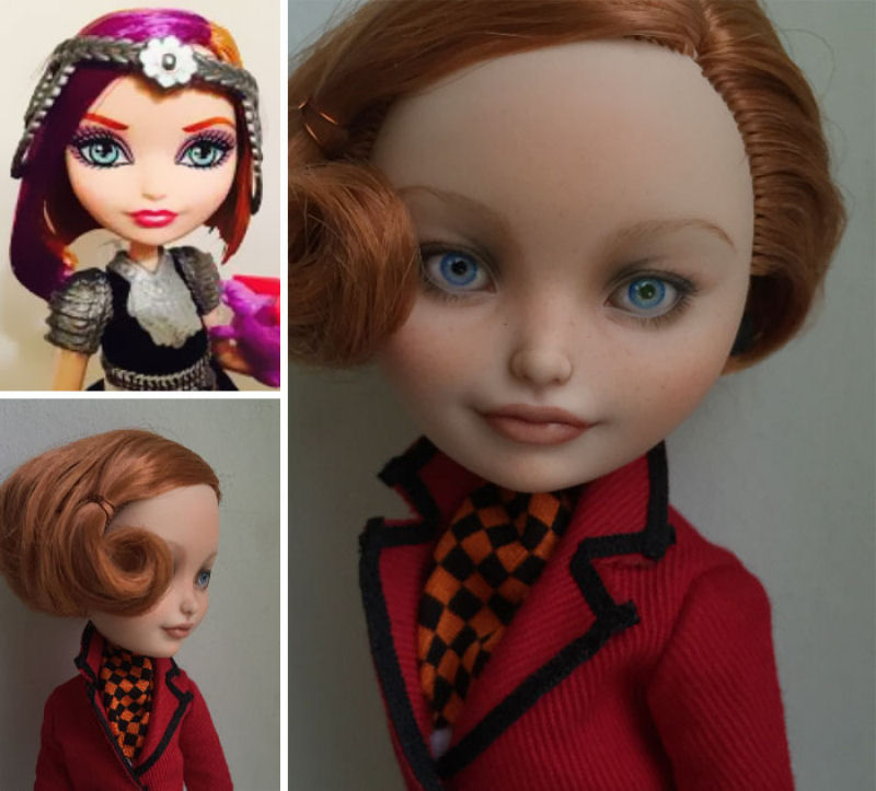 Os remakes espantosamente realistas de bonecas de uma artista ucraniana 10