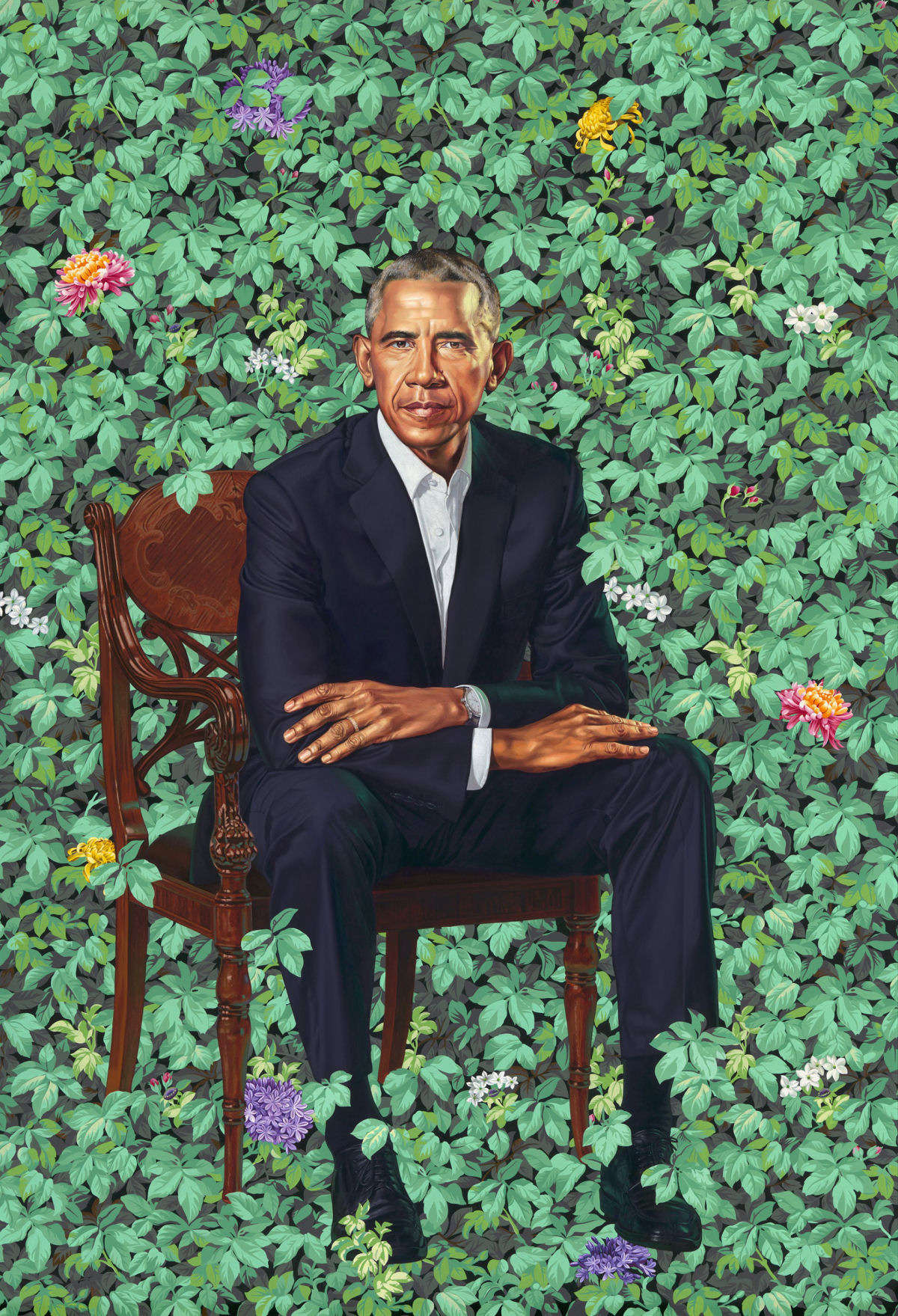 Os estranhos retratos oficiais dos Obama para o Smithsonian provocam desconcerto nas redes sociais