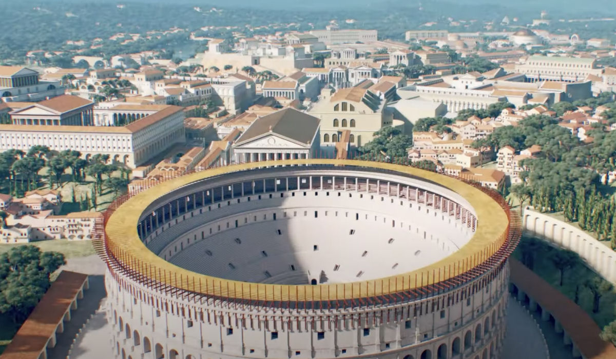 Rome Reborn: um novo modelo virtual 3D permite sobrevoar os grandes monumentos da Roma Antiga