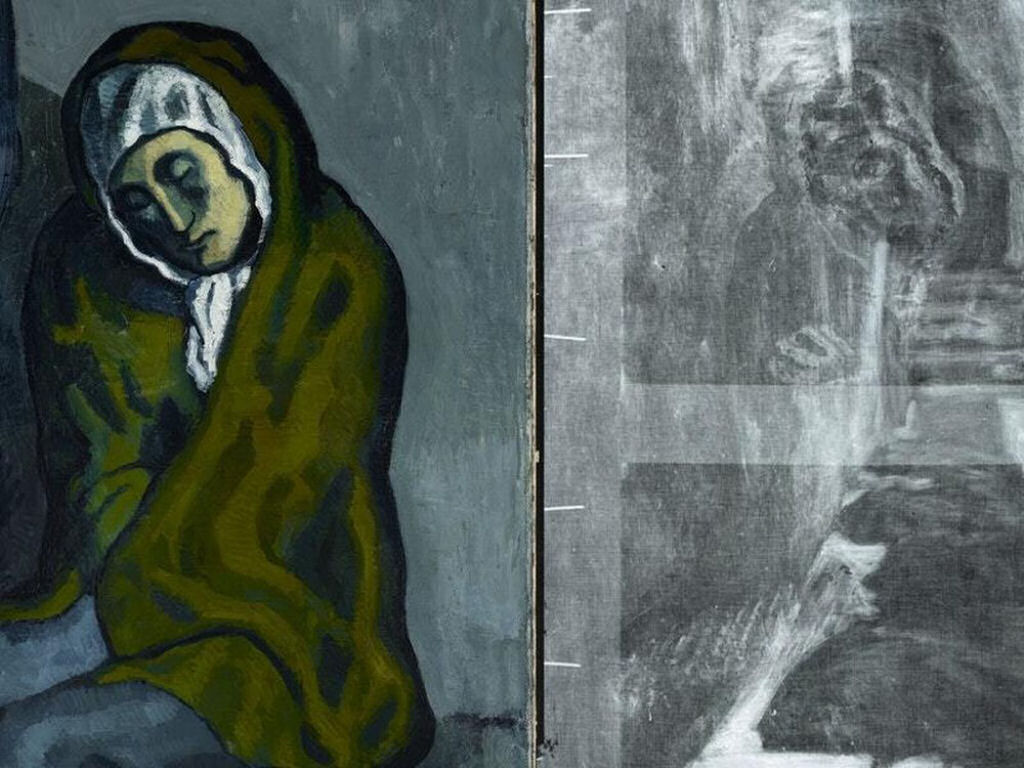IA ajudou a recriar uma obra de arte que ficou oculta sob pintura de Pablo Picasso durante quase 120 anos