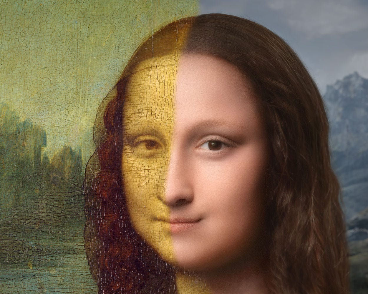 Como 500 anos de restauração fizeram com que as sobrancelhas da Mona Lisa desaparecerem