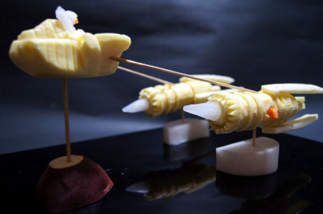 Chef de cozinha japons faz seus pratos inspirados em Star Wars 13