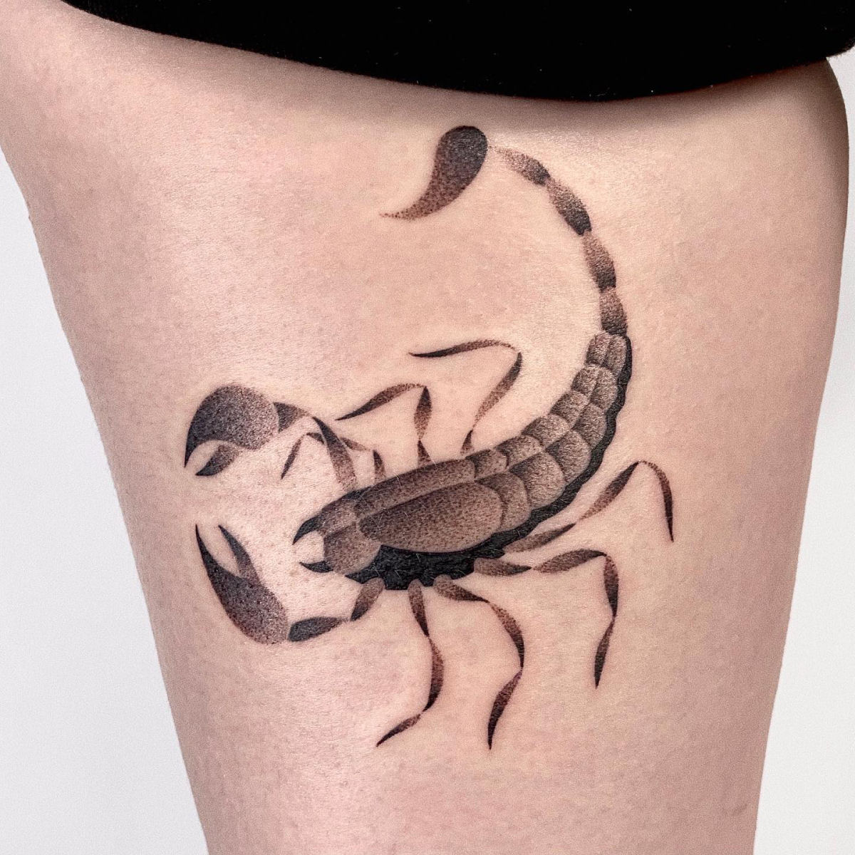 Tatuagens minimalistas são compostas por milhares de pontos minúsculos 04