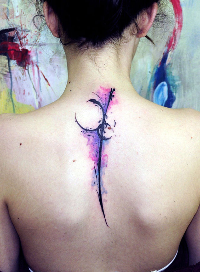 26 exemplos de tatuagens estilo aquarela artstica 09