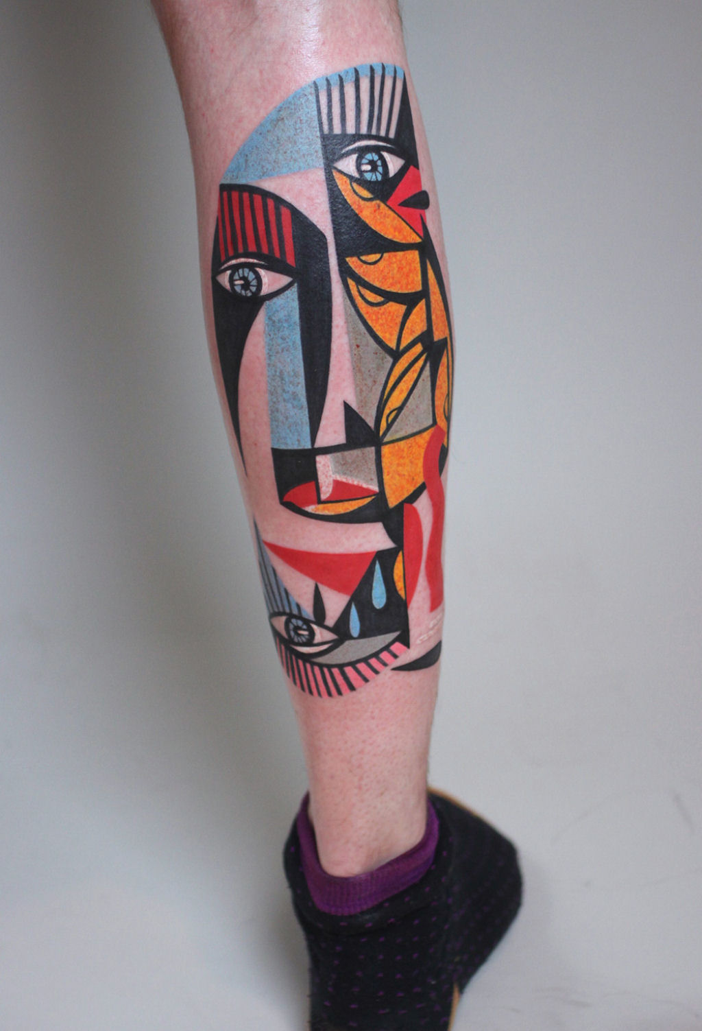 As formosas tatuagens cubistas de Peter Aurisch 09