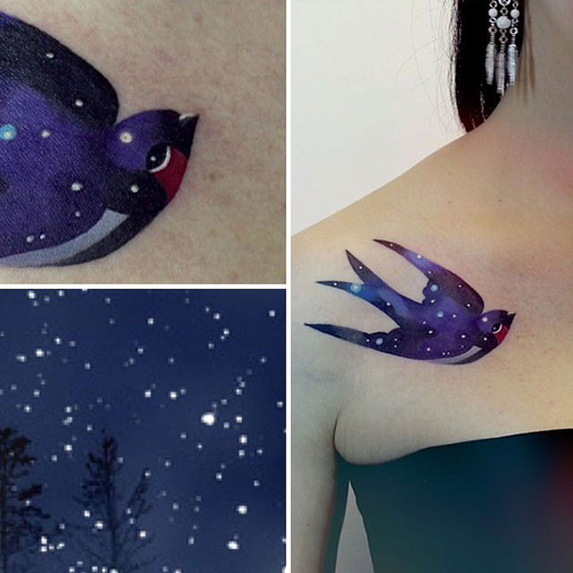 20 tatuagens csmicas para amantes da astronomia 13