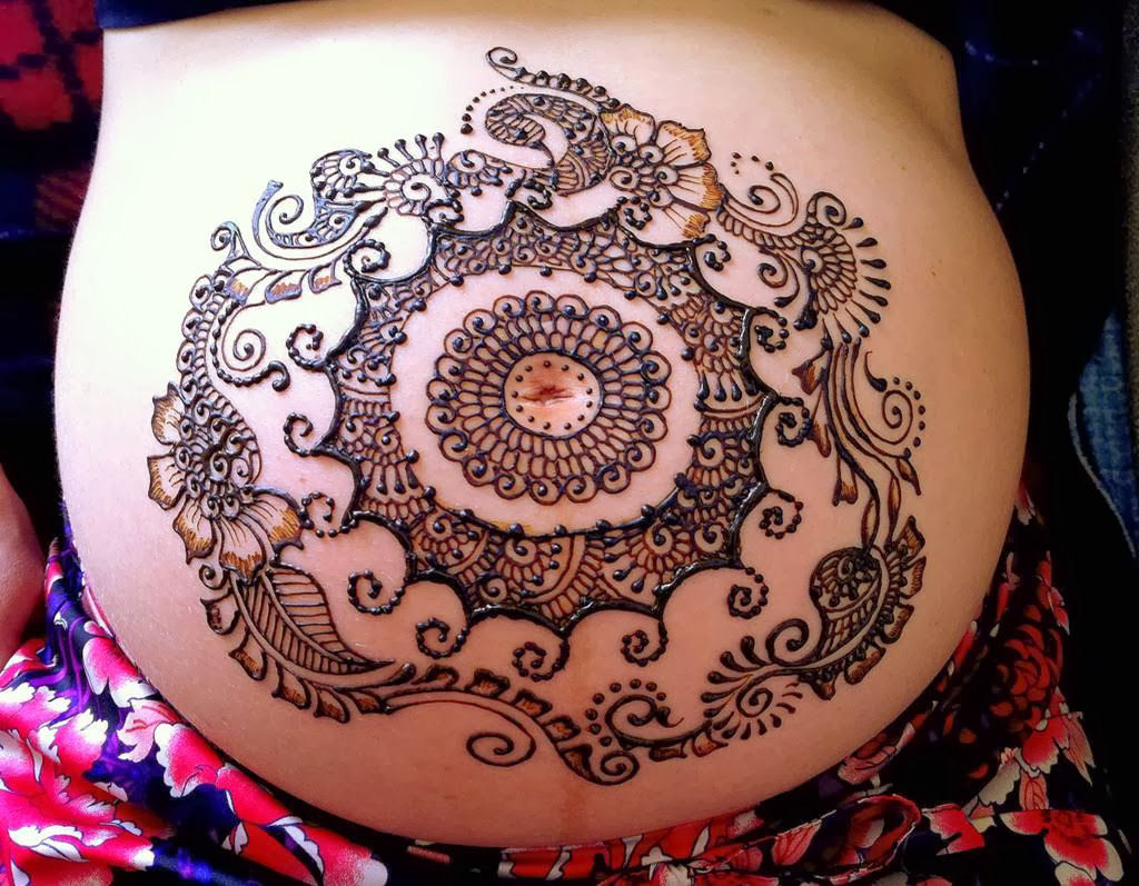 Tatuagens de henna: requintados desenhos impermanentes 11