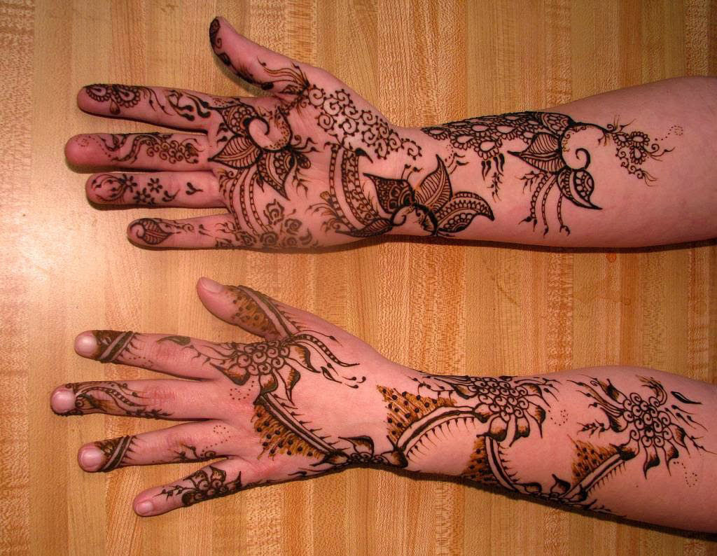 Tatuagens de henna: requintados desenhos impermanentes 14