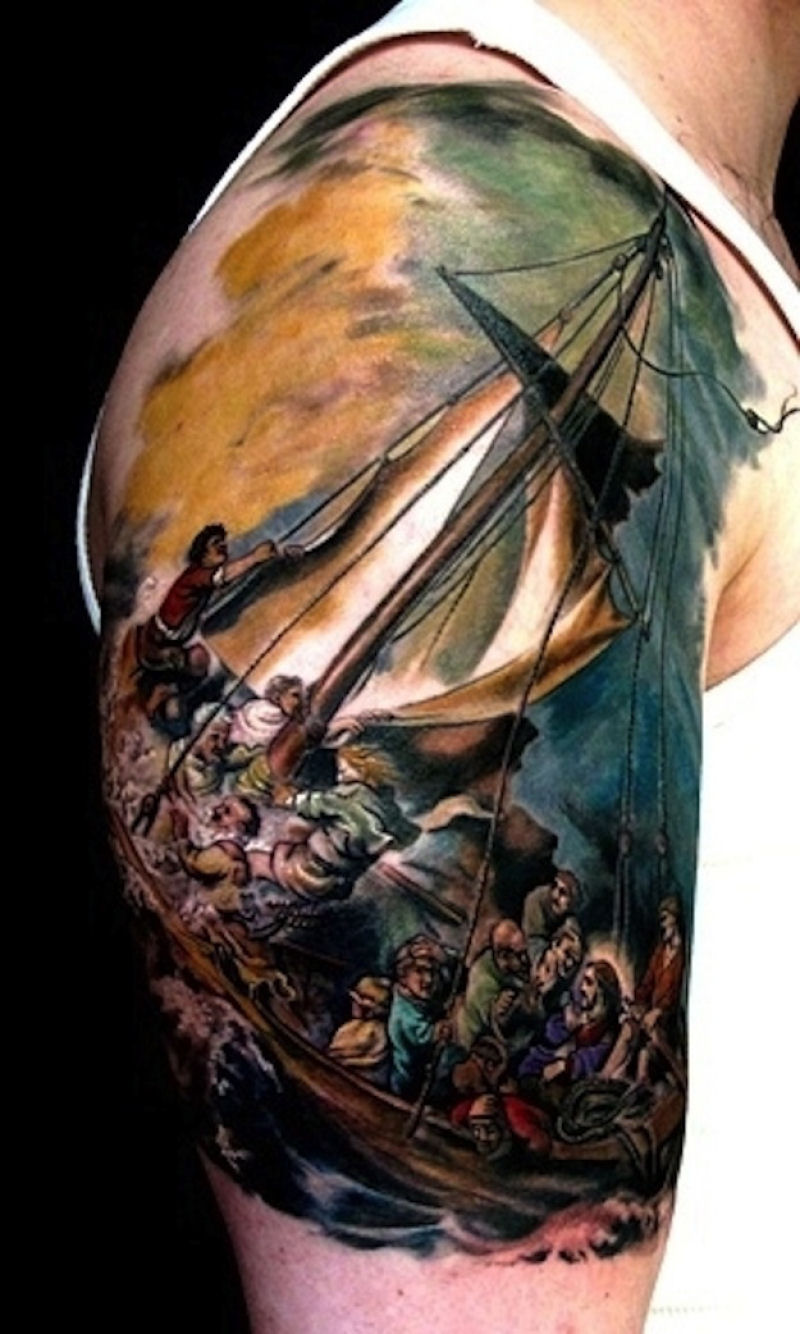 41 tatuagens incrveis inspiradas por obras de arte 06
