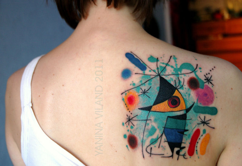 41 tatuagens incrveis inspiradas por obras de arte 15