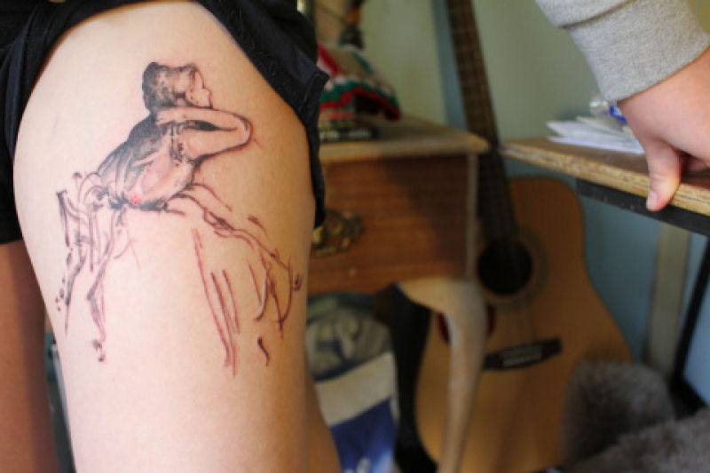 41 tatuagens incrveis inspiradas por obras de arte 36