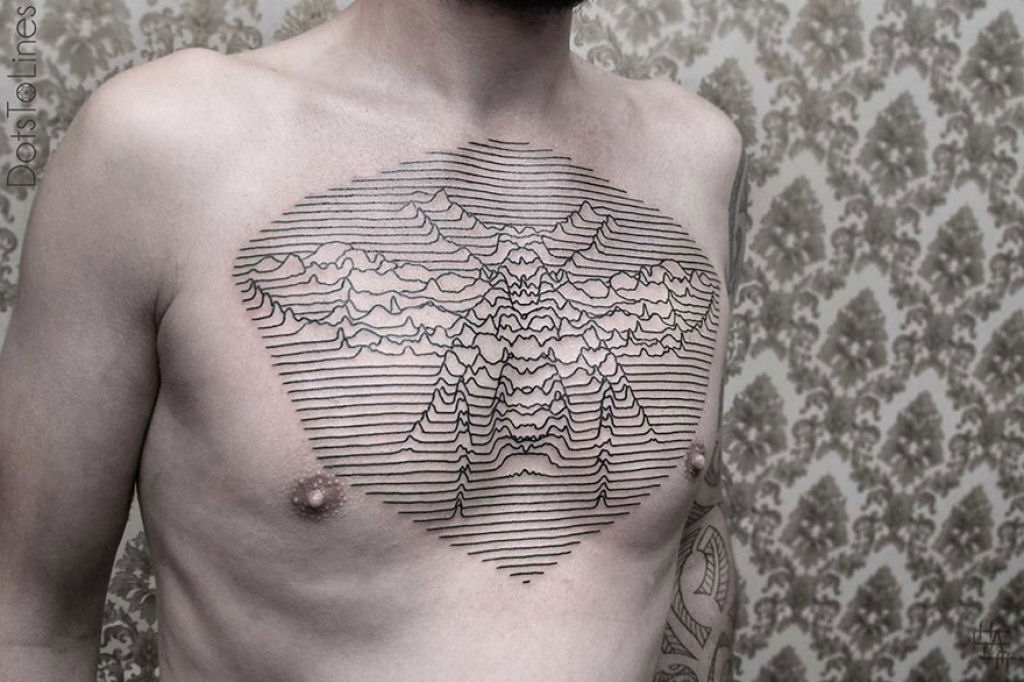 Estas 20 tatuagens lineares geométricas feitas por Chaim Machlev flutuam elegantemente pelo corpo 02