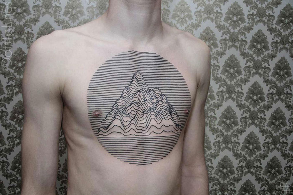 Estas 20 tatuagens lineares geométricas feitas por Chaim Machlev flutuam elegantemente pelo corpo 08