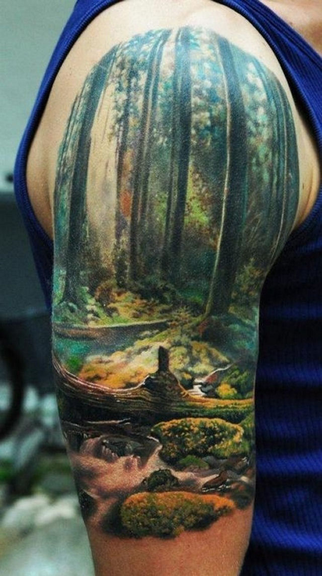 50 tatuagens muito bacanas inspiradas na natureza 18