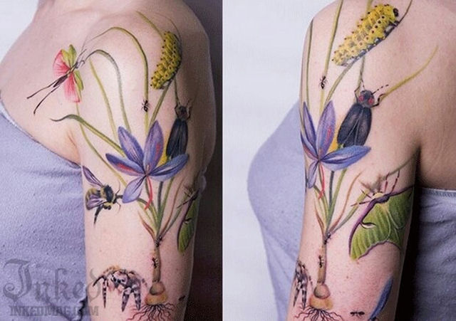 50 tatuagens muito bacanas inspiradas na natureza 25