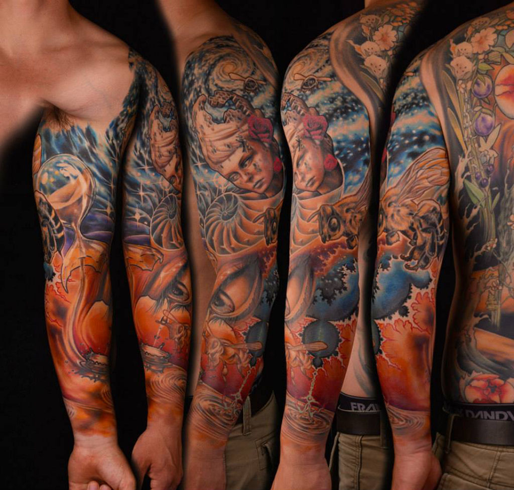 As espetaculares tatuagens realistas de Dmitriy Samohin 01