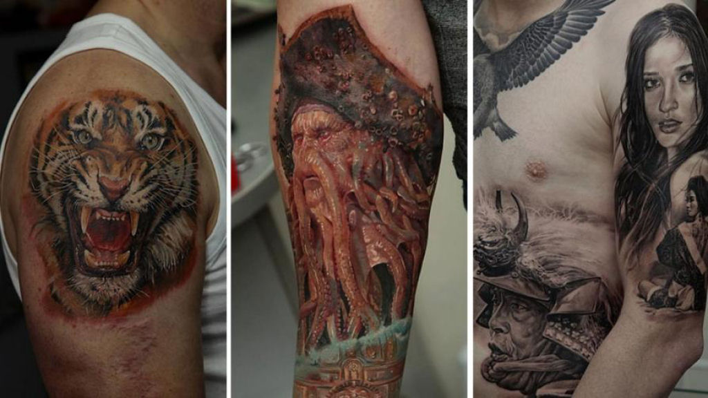 As espetaculares tatuagens realistas de Dmitriy Samohin 23
