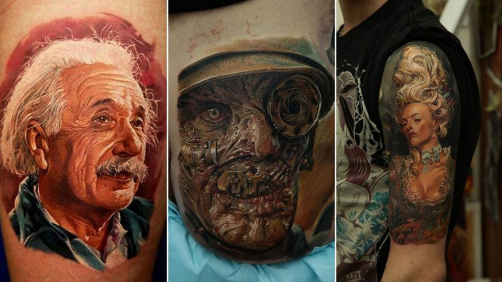 As espetaculares tatuagens realistas de Dmitriy Samohin 24