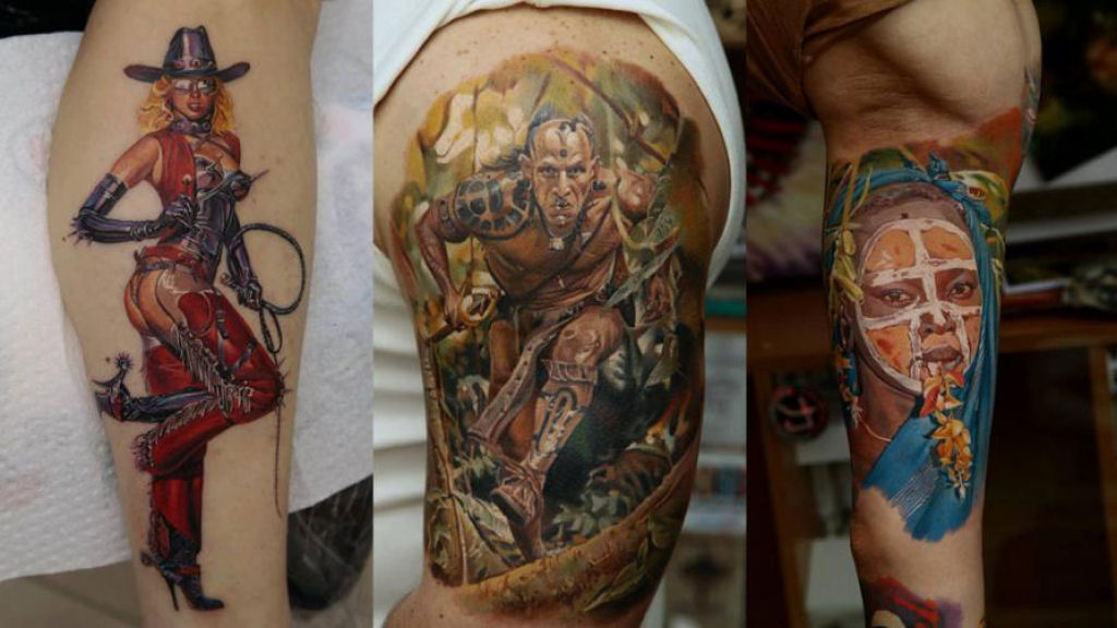As espetaculares tatuagens realistas de Dmitriy Samohin 27
