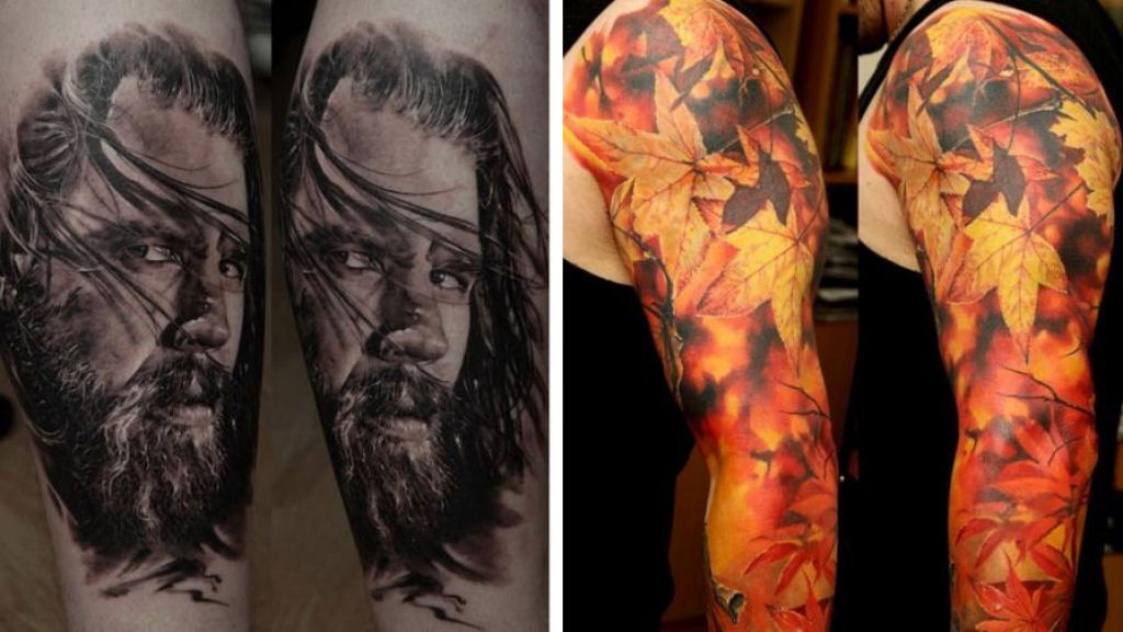 As espetaculares tatuagens realistas de Dmitriy Samohin 30