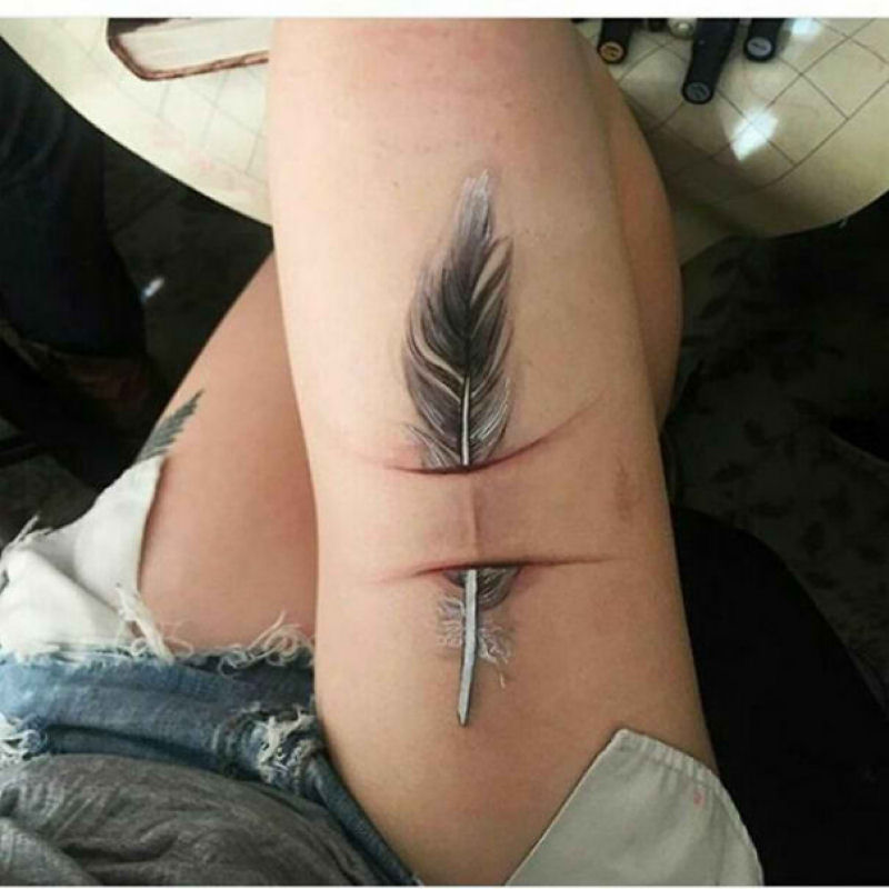 Tatuagens incríveis que cobrem cicatrizes 21