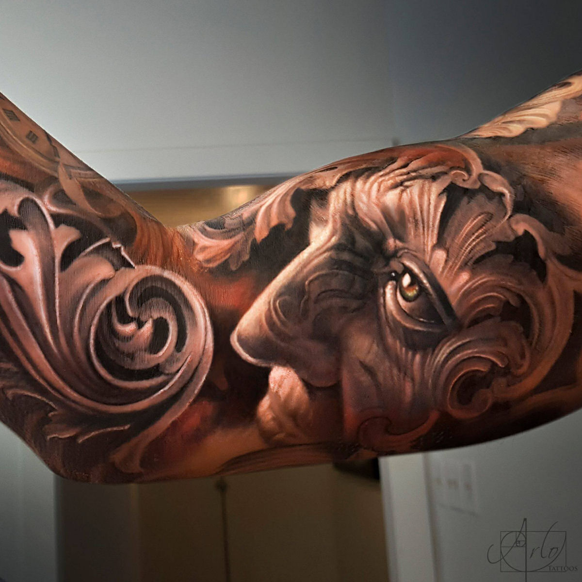 Artista cria tatuagens 3D surreais com profundidade e definição incríveis 01