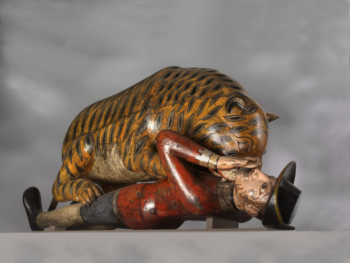 Tigre de Tipu: um smbolo de averso aos britnicos colonizadores