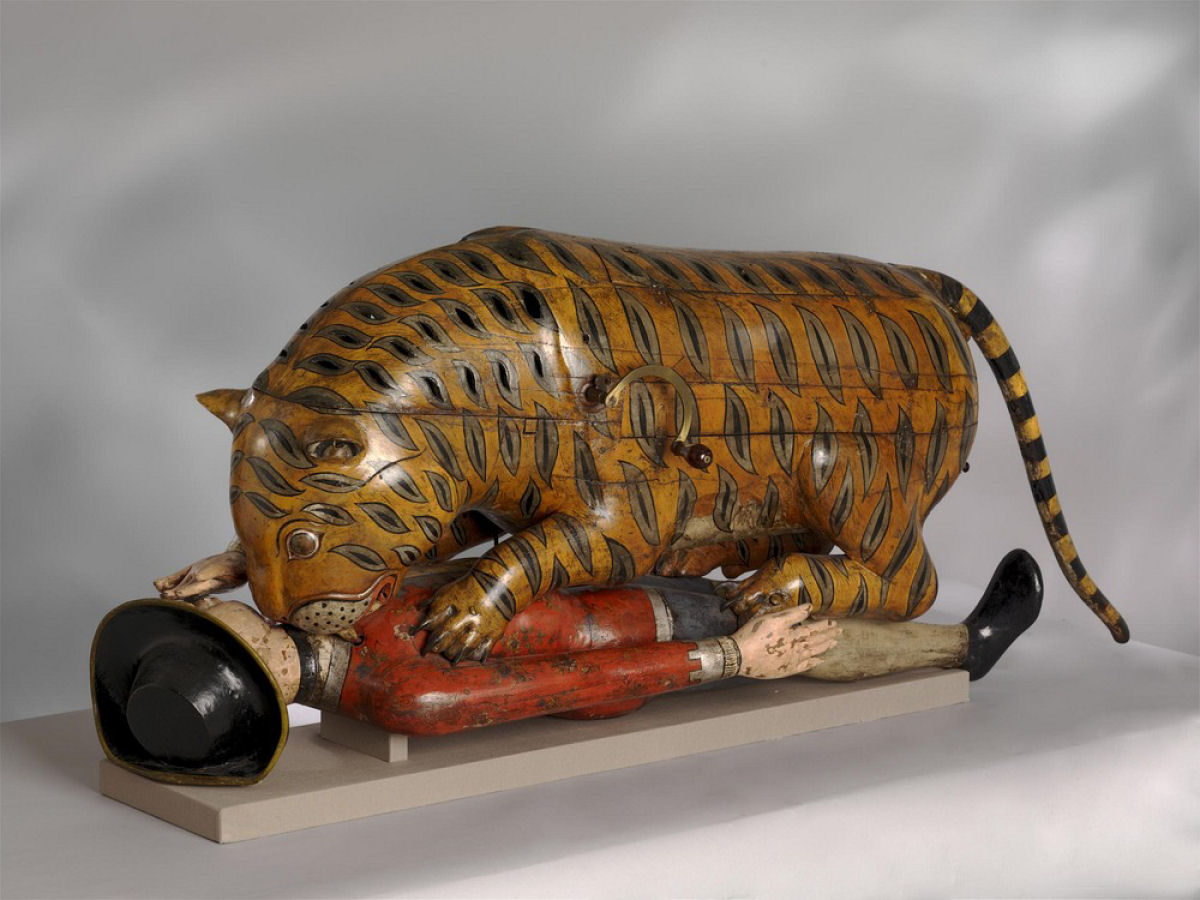 Tigre de Tipu: um smbolo de averso aos britnicos colonizadores