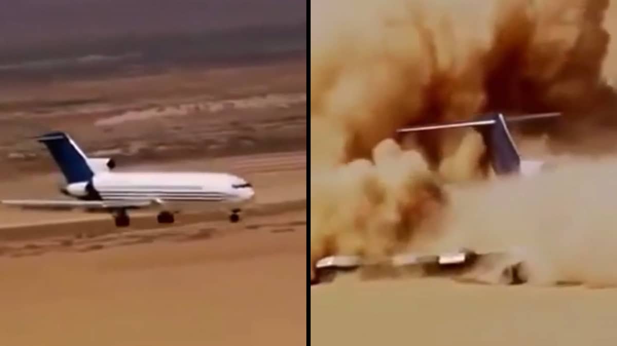O dia que cientistas derrubaram um avio 727 deliberadamente para ver quais assentos tm melhor chance de sobrevivncia