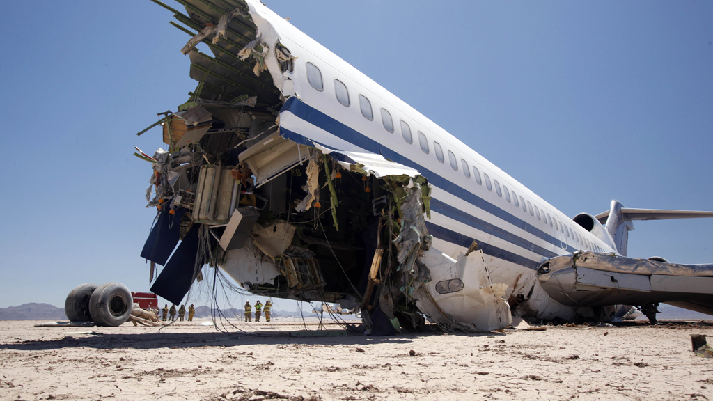 O dia que cientistas derrubaram um avio 727 deliberadamente para ver quais assentos tm melhor chance de sobrevivncia