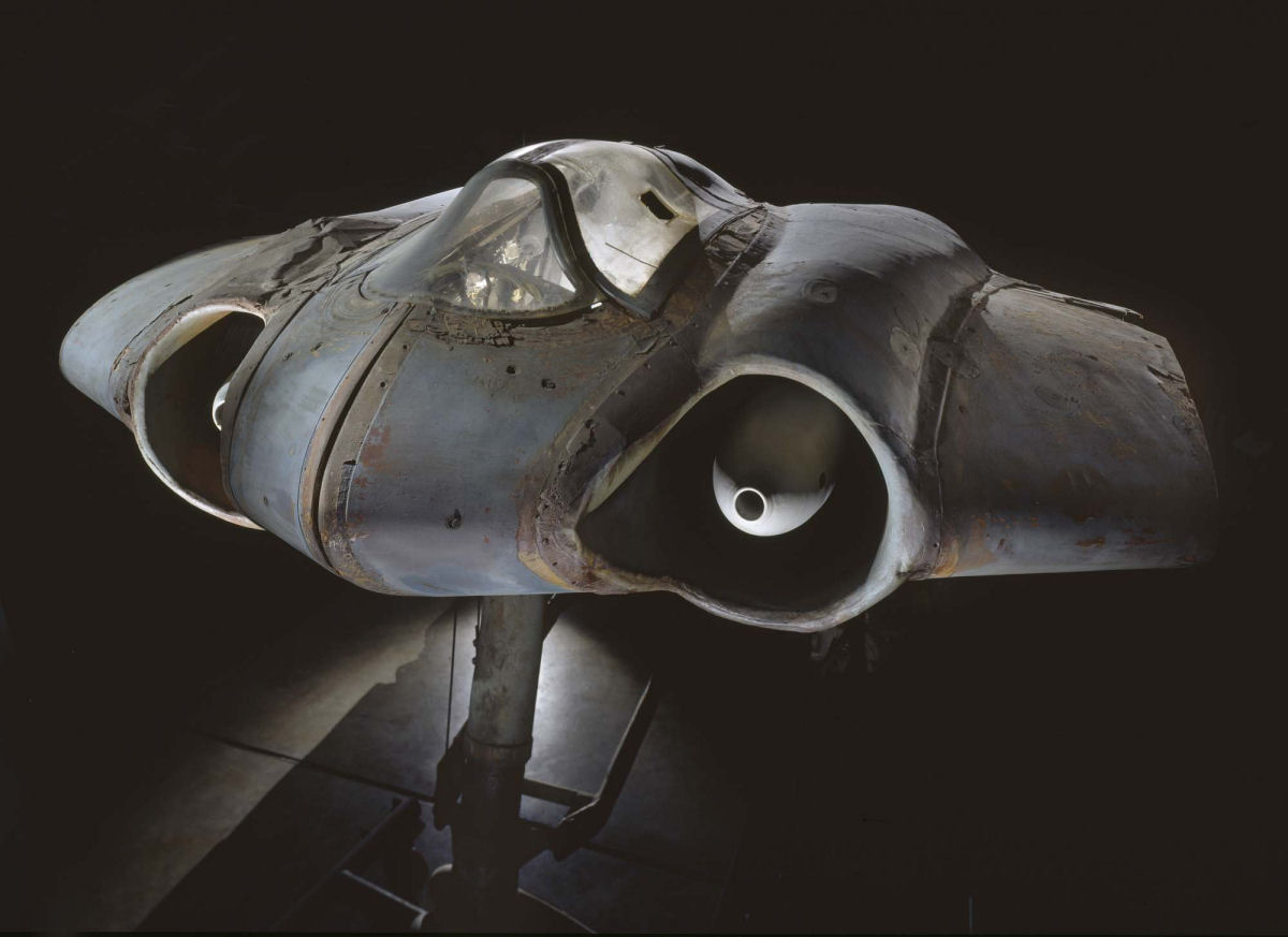 Tsc, tsc, tsc... não é uma nave de Star Wars, é o avião desenhado pelos nazistas para ganhar a guerra 01