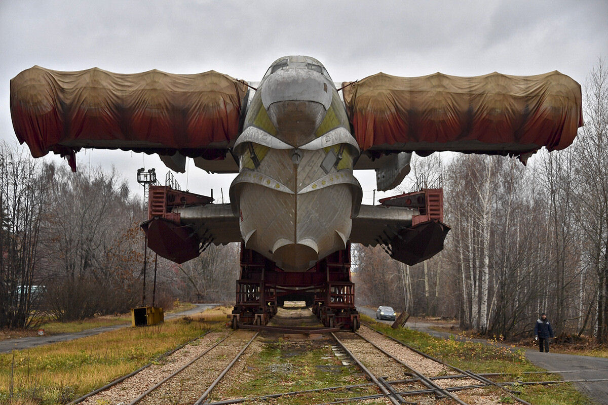 'Monstro do Cáspio' projetado para ser máquina de guerra, mais tarde foi apelidado de 'Salvador'