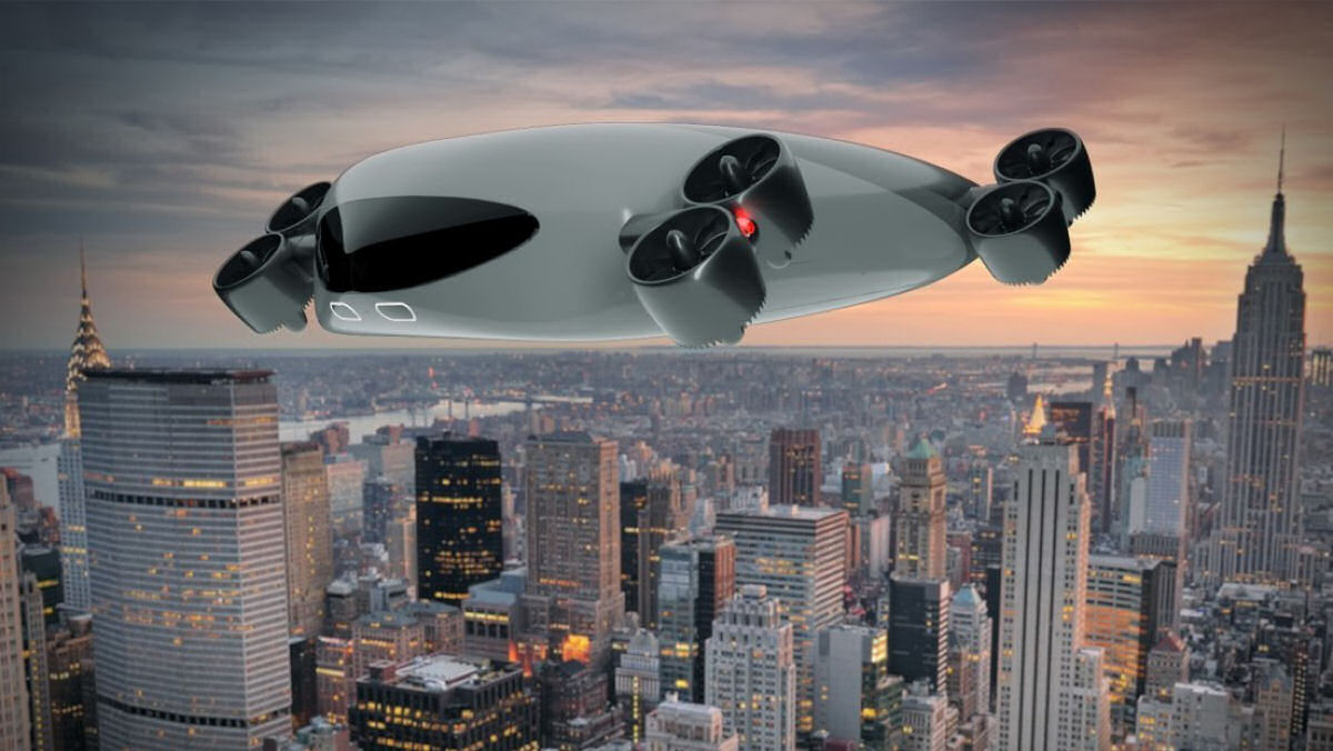 Empresa apresenta o desenho de veículo aéreo para 40 passageiros que não é dirigível nem avião