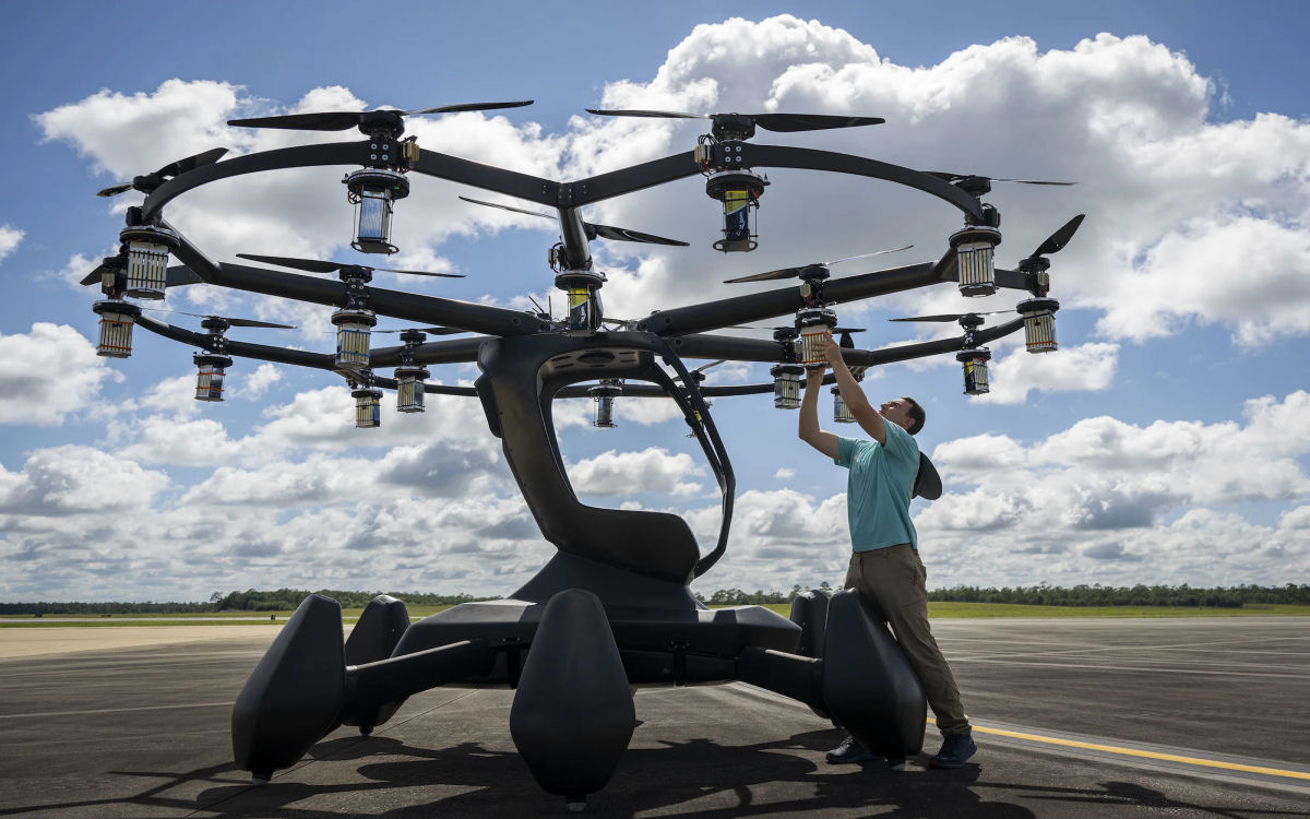 Hexa Lift, o drone monolugar, que pode decolar e pousar praticamente em qualquer lugar