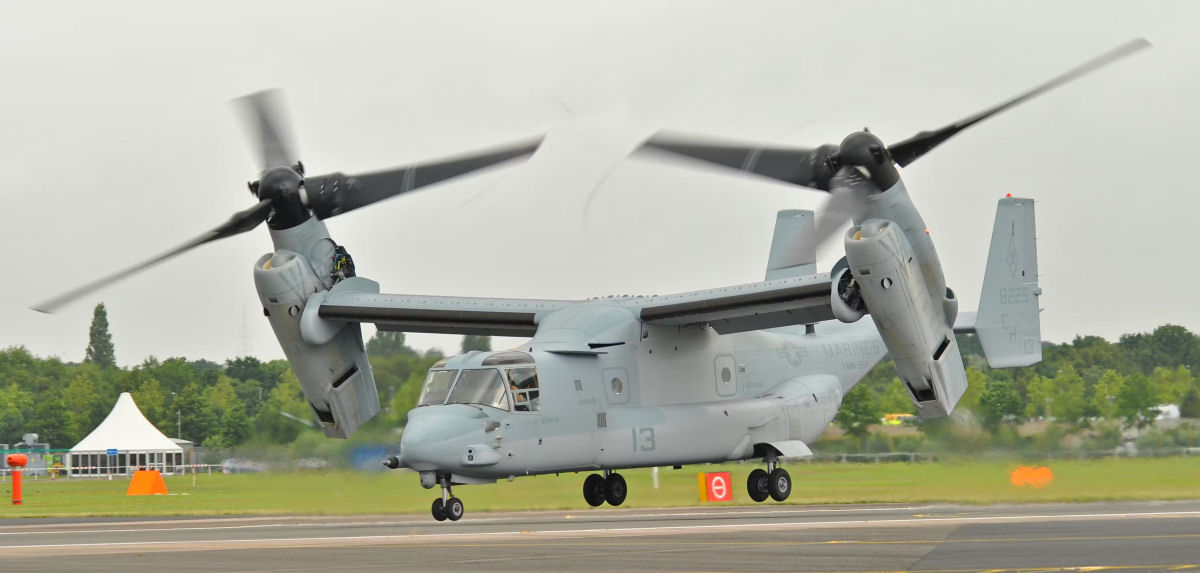 Por que chamam a aeronave Osprey de 