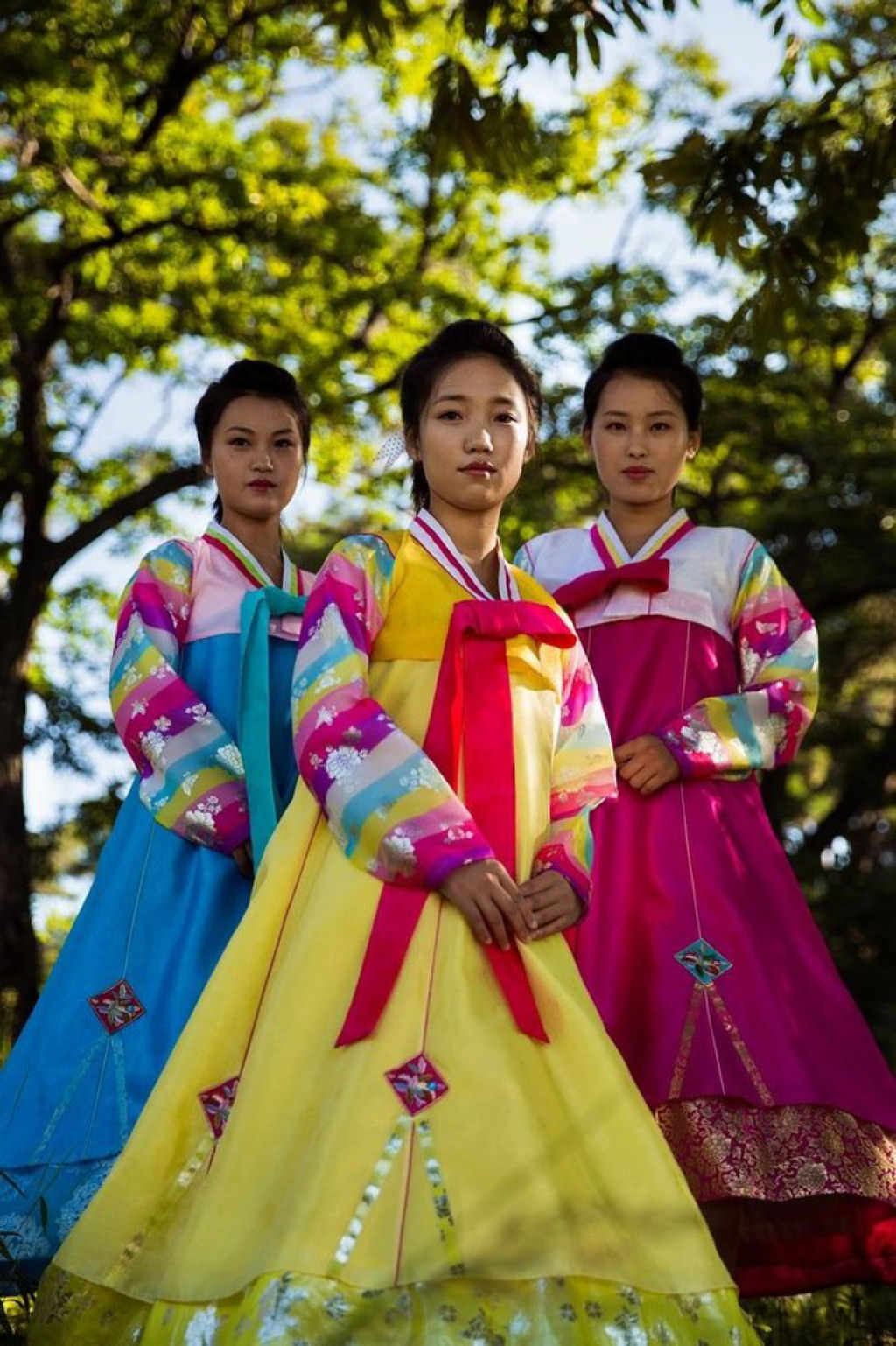 Estas fotos de mulheres norte-coreanas mostram as fronteiras da beleza 07