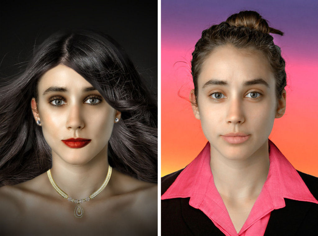 Jovem teve seu rosto fotochopado em mais de 25 países para examinar padrões globais de beleza 14