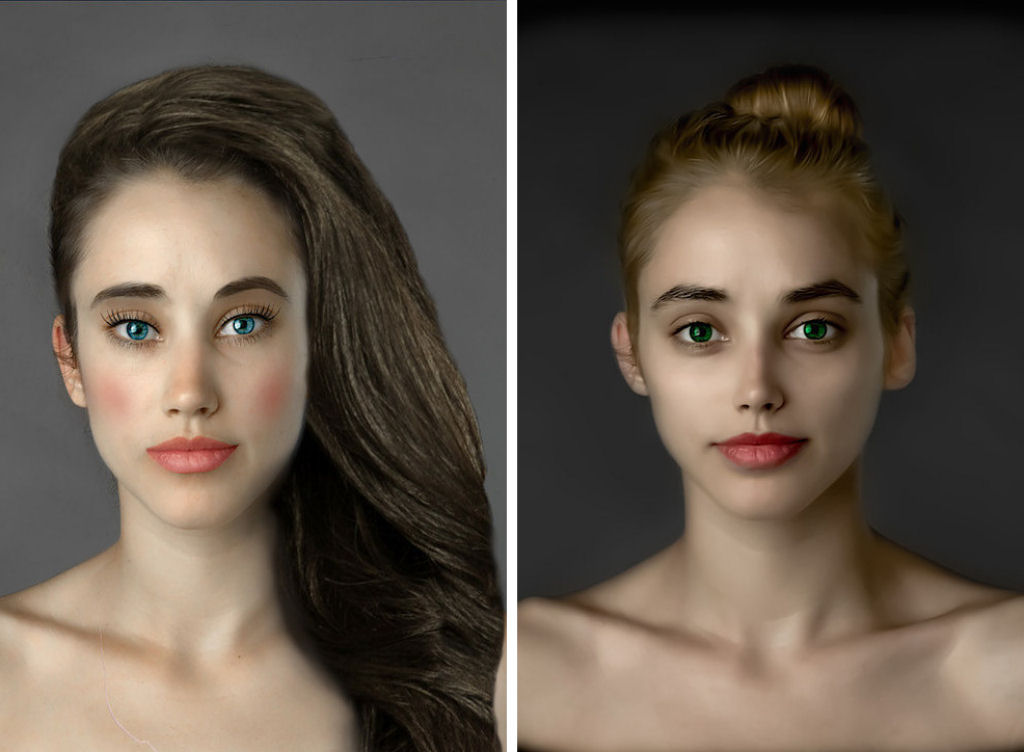 Jovem teve seu rosto fotochopado em mais de 25 países para examinar padrões globais de beleza 20