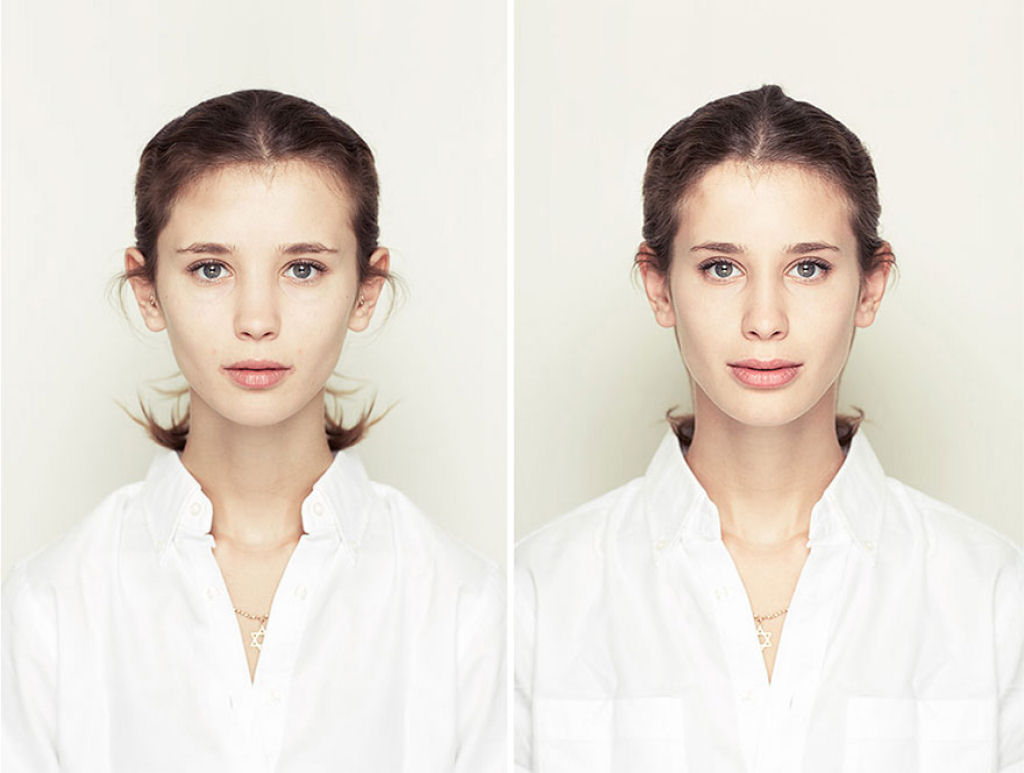 Fotgrafo explora a beleza atravs da manipulao digital da simetria facial 07