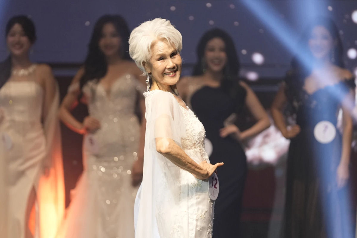 Por pouco modelo sul-coreana de 81 anos no se tornou a Miss Universo mais idosa