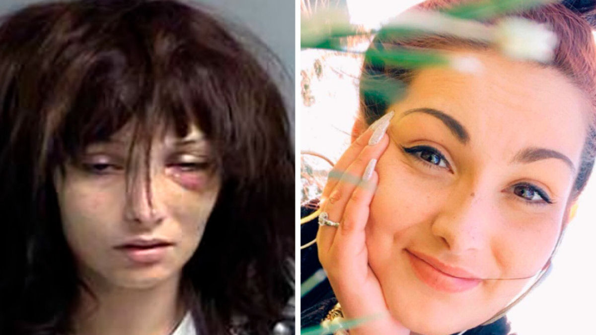 A incrível transformação de uma jovem viciada em heroína depois de anos sem provar drogas