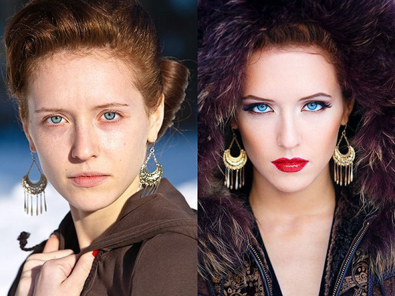 Antes e depois de milagres da maquiagem 2 09