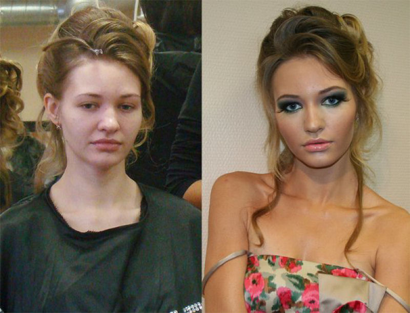 Antes e depois de milagres da maquiagem 2 13