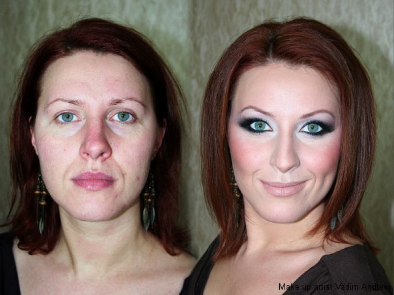 Antes e depois de milagres da maquiagem 2 25