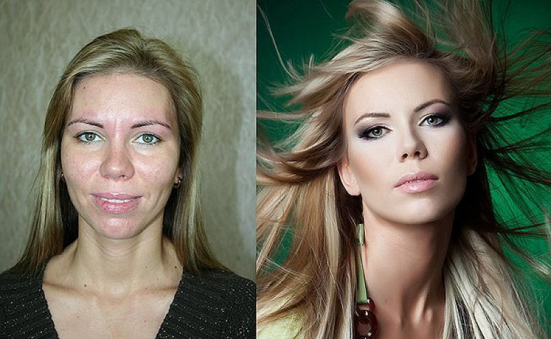 Antes e depois de milagres da maquiagem 2 31