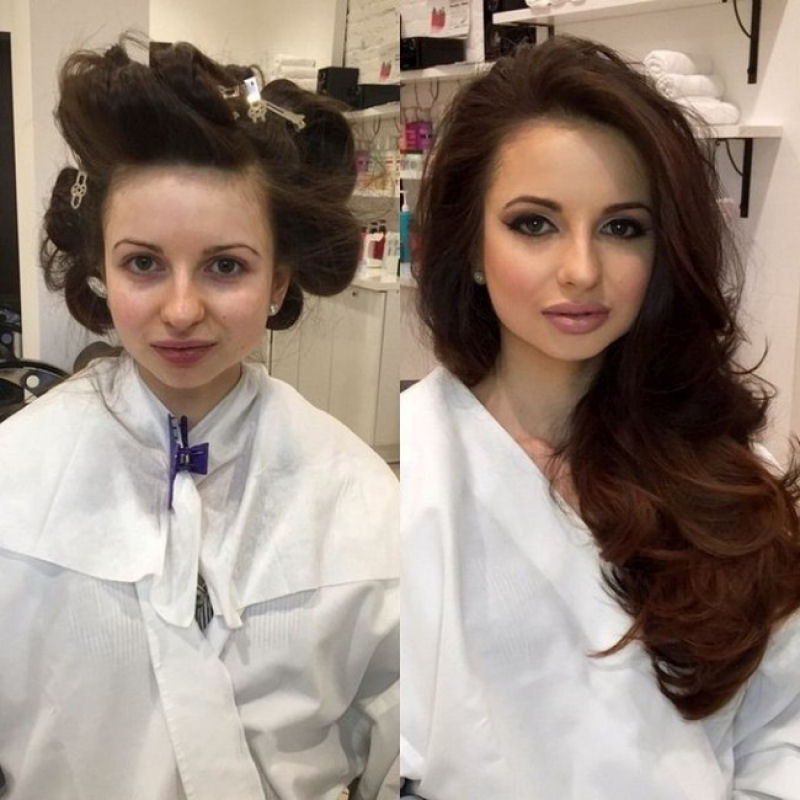 Antes e depois de milagres da maquiagem 3 10
