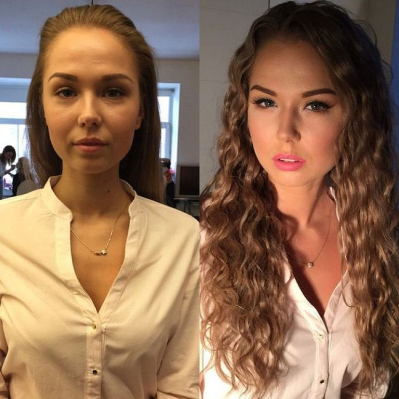 Antes e depois de milagres da maquiagem 3 11