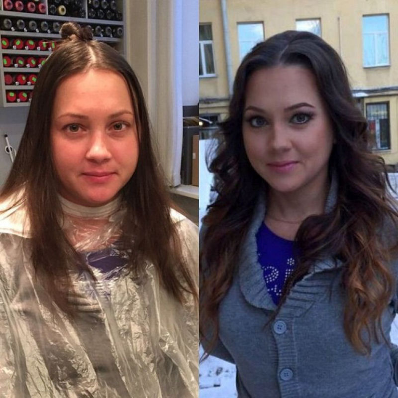 Antes e depois de milagres da maquiagem 3 14